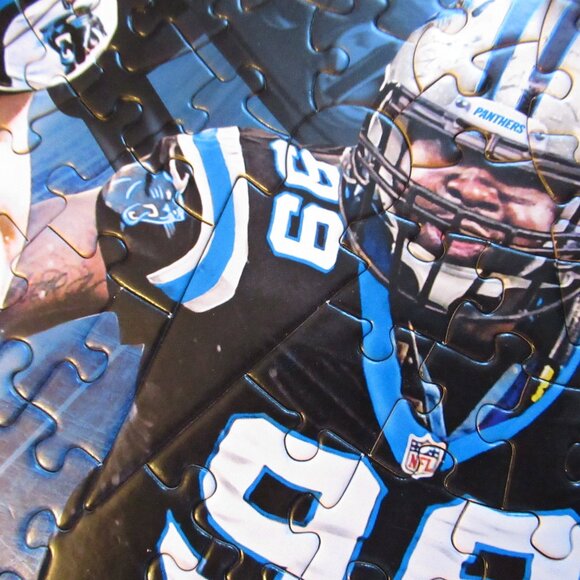 Carolina Panthers Shaped Puzzle - Picture 11 of 16